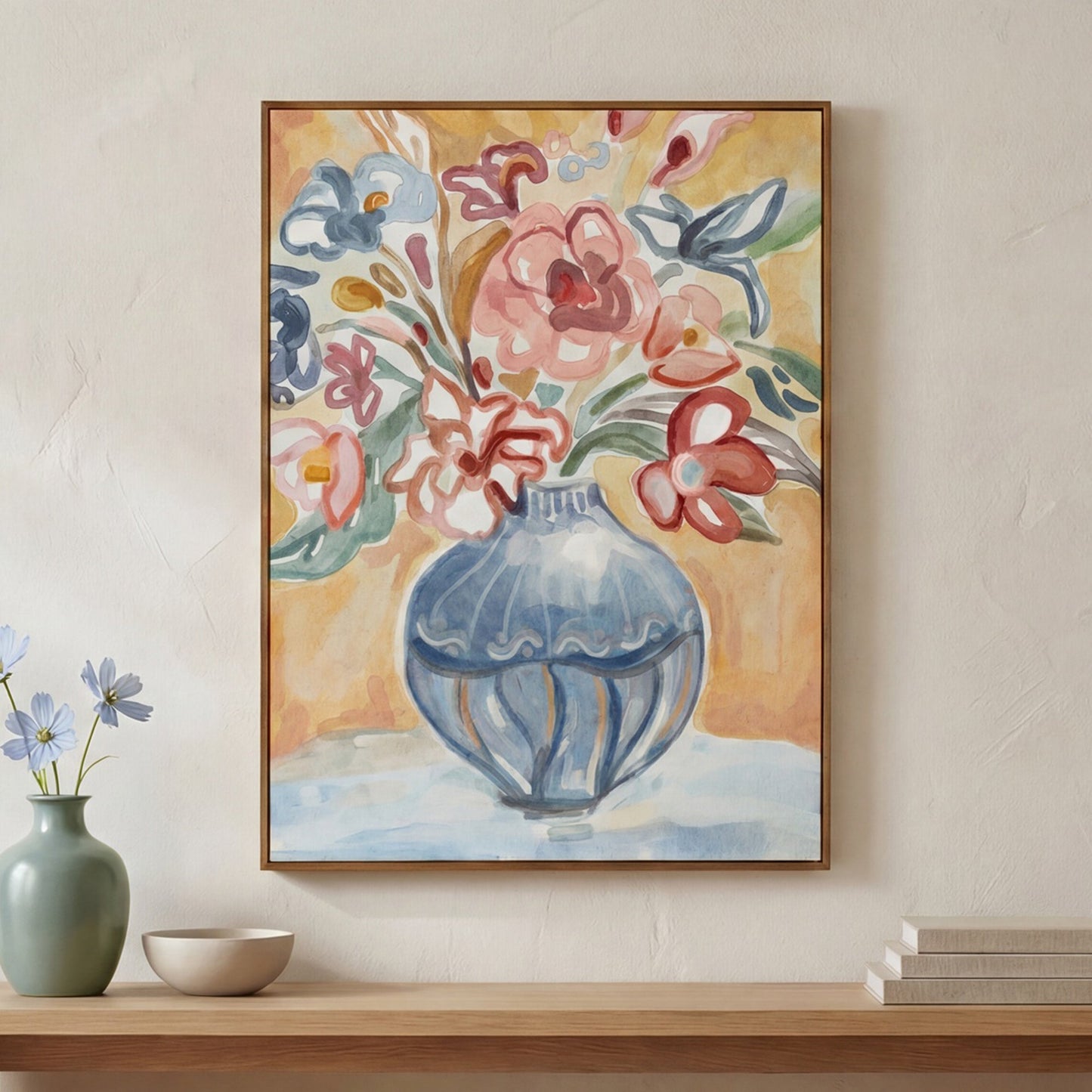 Gardener Framed Painting Moes Home Collection Mhc Wp 1339 37 3