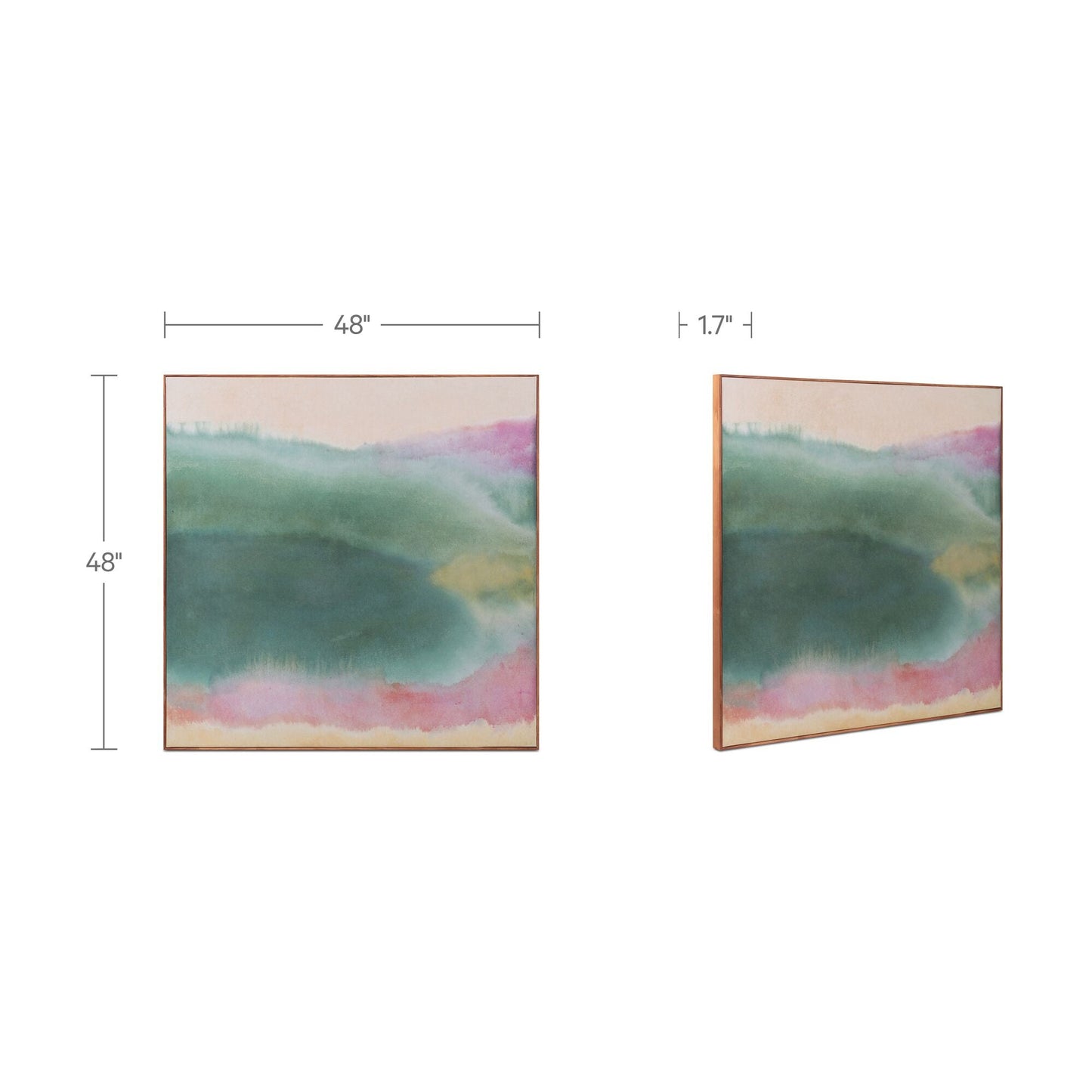 Lotus Framed Painting Moes Home Collection Mhc Wp 1349 37 2