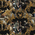 Sample God Save the Biebs Wallpaper in Black/Gold