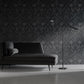 Critters Wallpaper in Black/Black