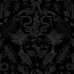 Critters Wallpaper in Black/Black