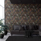 Glamour Life Wallpaper in Black/Multi