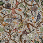 Glamour Life Wallpaper in Gray/Multi