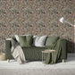 Glamour Life Wallpaper in Gray/Multi