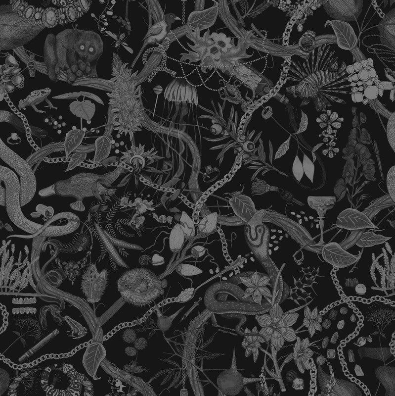 Sample Glamour Life Wallpaper in Noir