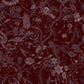 Glamour Life Wallpaper in Wine/Wine