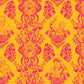 Real Ones Wallpaper in Mustard/Hot Pink