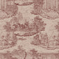 Thuglife Wallpaper in Blush/Maroon