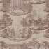 Thuglife Wallpaper in Blush/Maroon