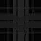 Warped Plaid Wallpaper in Black/Black/Red