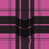 Sample Warped Plaid Wallpaper in Black/Hot Pink