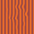 Sample Warped Vertical Stripe Wallpaper in Orange/Maroon
