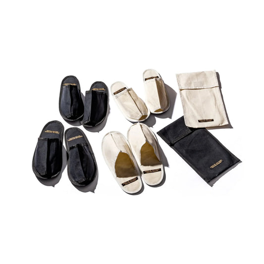 Waxed Canvas Portable Slipper
