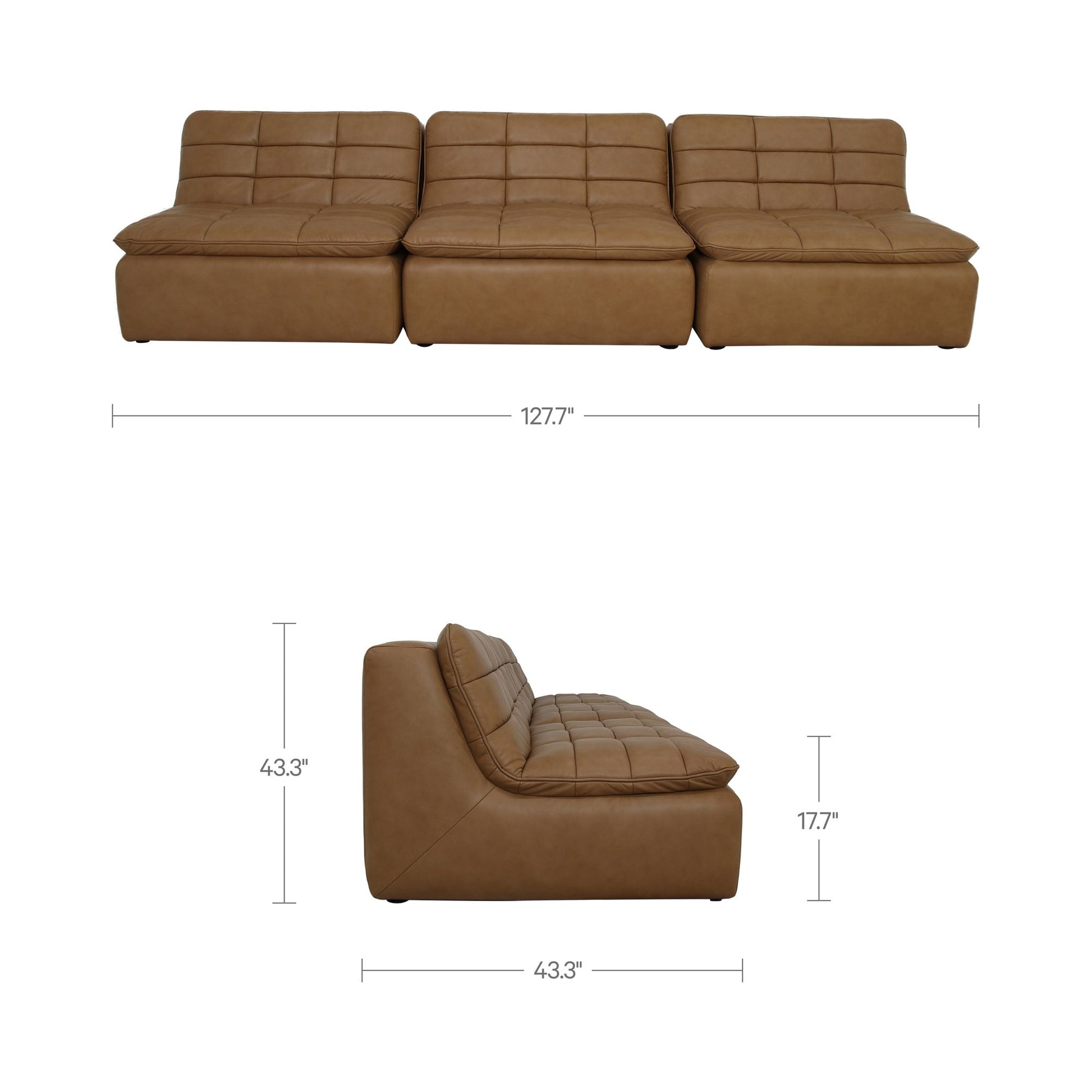 Lino Armless Modular Sofa Moes Home Collection Mhc Xq 1028 40 2
