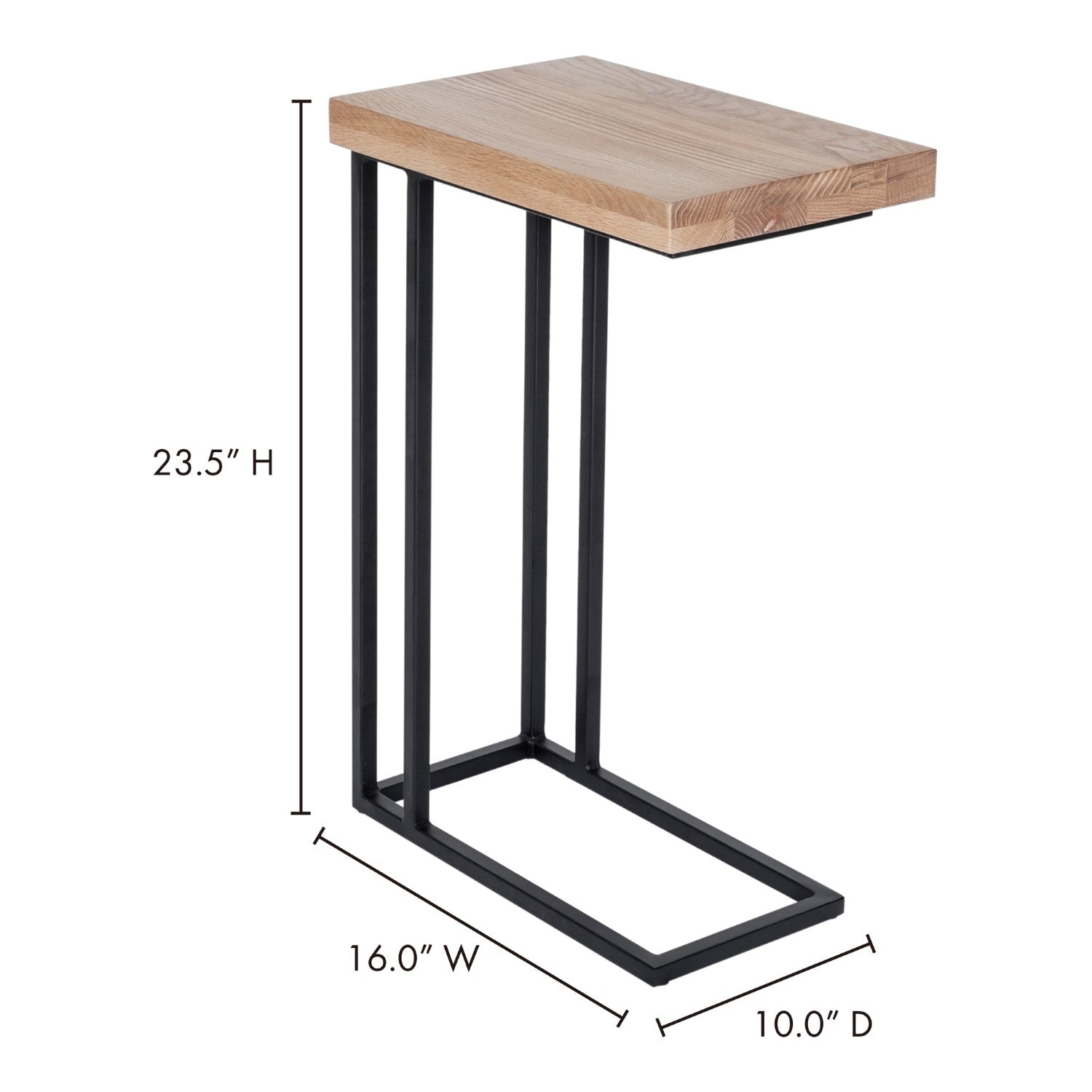 Mila C Shape Side Table 9