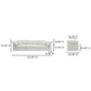 Clay Modular Sofa Moes Home Collection Mhc Yj 1026 49 28