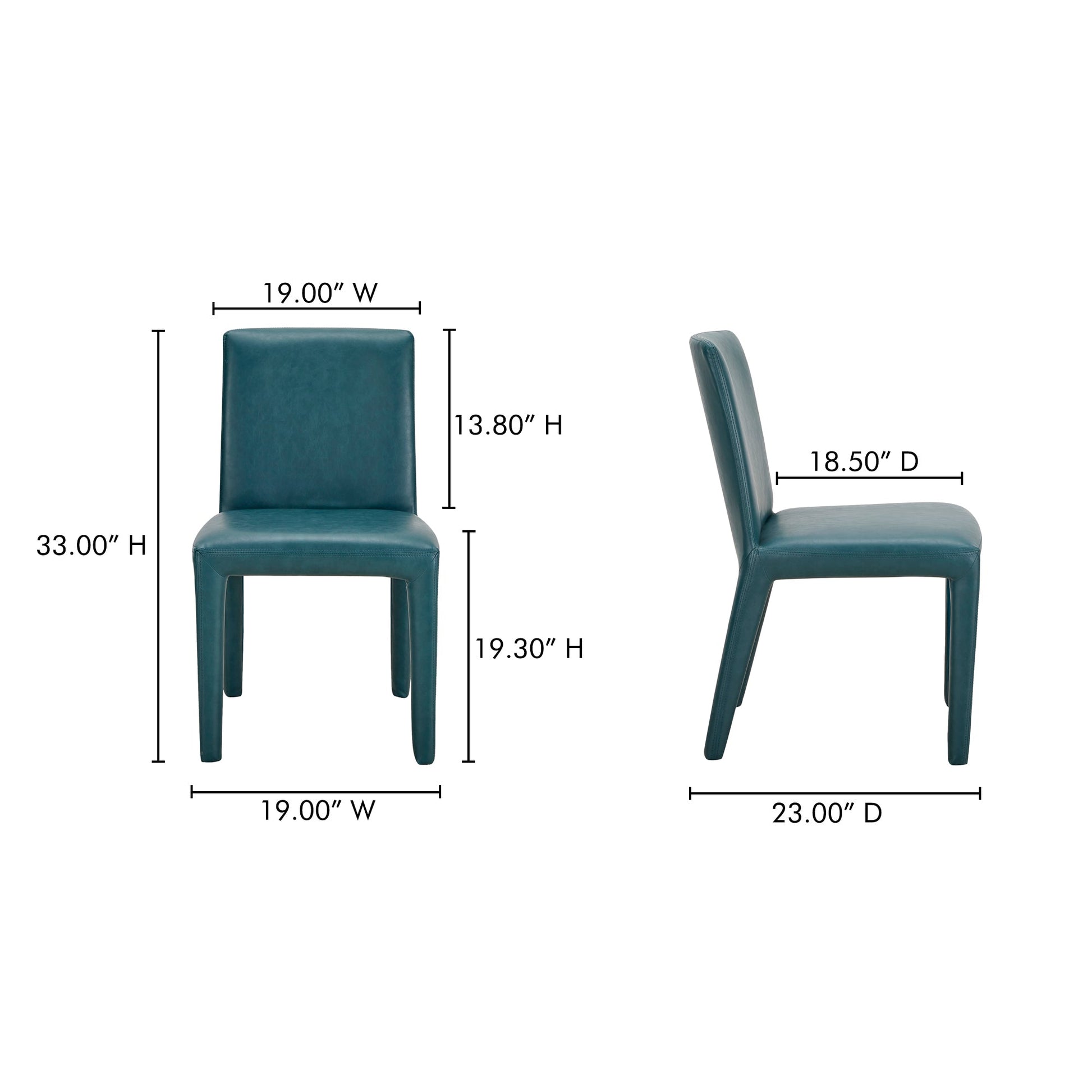 Monte Dining Chair Set Of 2 Moes Home Collection Mhc Ym 1008 34 22