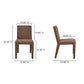 Monte Dining Chair Set Of 2 Moes Home Collection Mhc Ym 1008 34 24