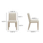 Monte Dining Chair Set Of 2 Moes Home Collection Mhc Ym 1008 34 23