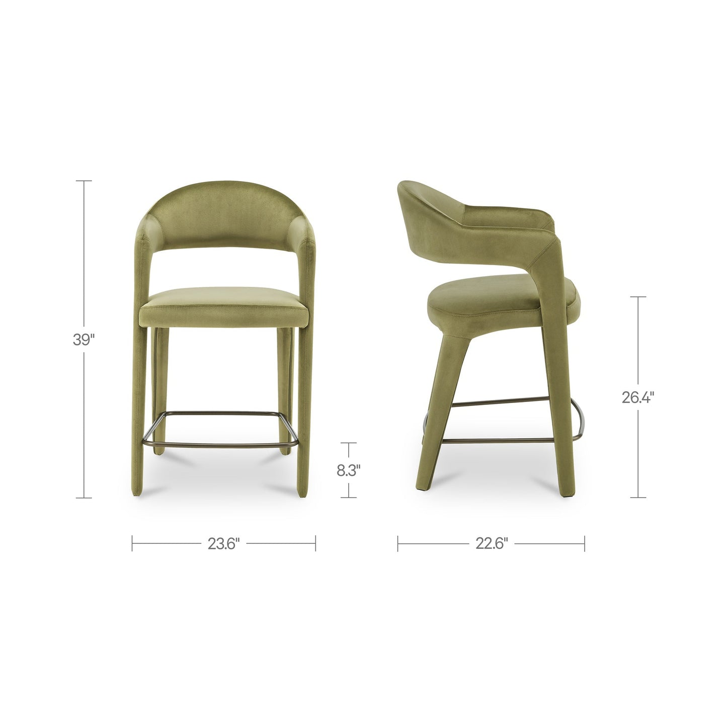 Martens Counter Stool Moes Home Collection Mhc Ym 1010 02 4