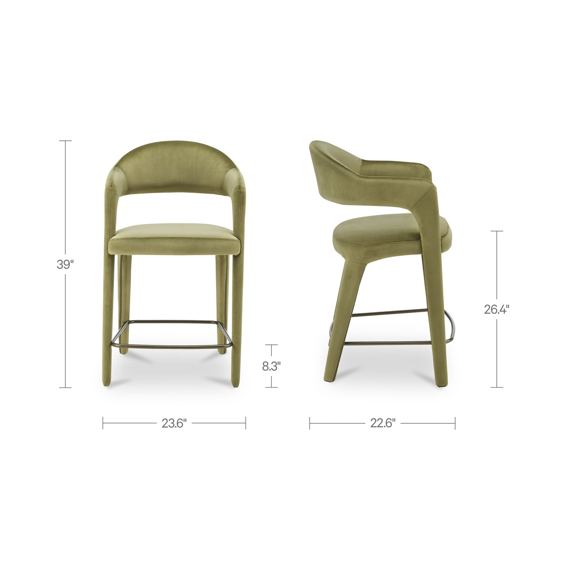 Martens Counter Stool Moes Home Collection Mhc Ym 1010 02 4