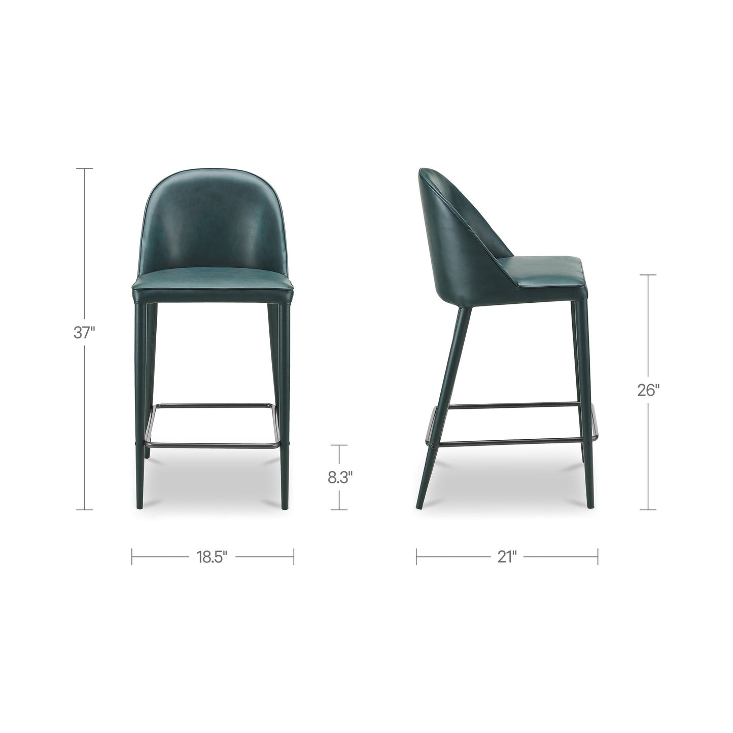 Burton Counter Stool Moes Home Collection Mhc Ym 1033 36 3