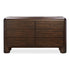 Rowan 6 Drawer Dresser Dark Brown 1