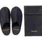 waxed canvas portable slipper small black design by puebco 1