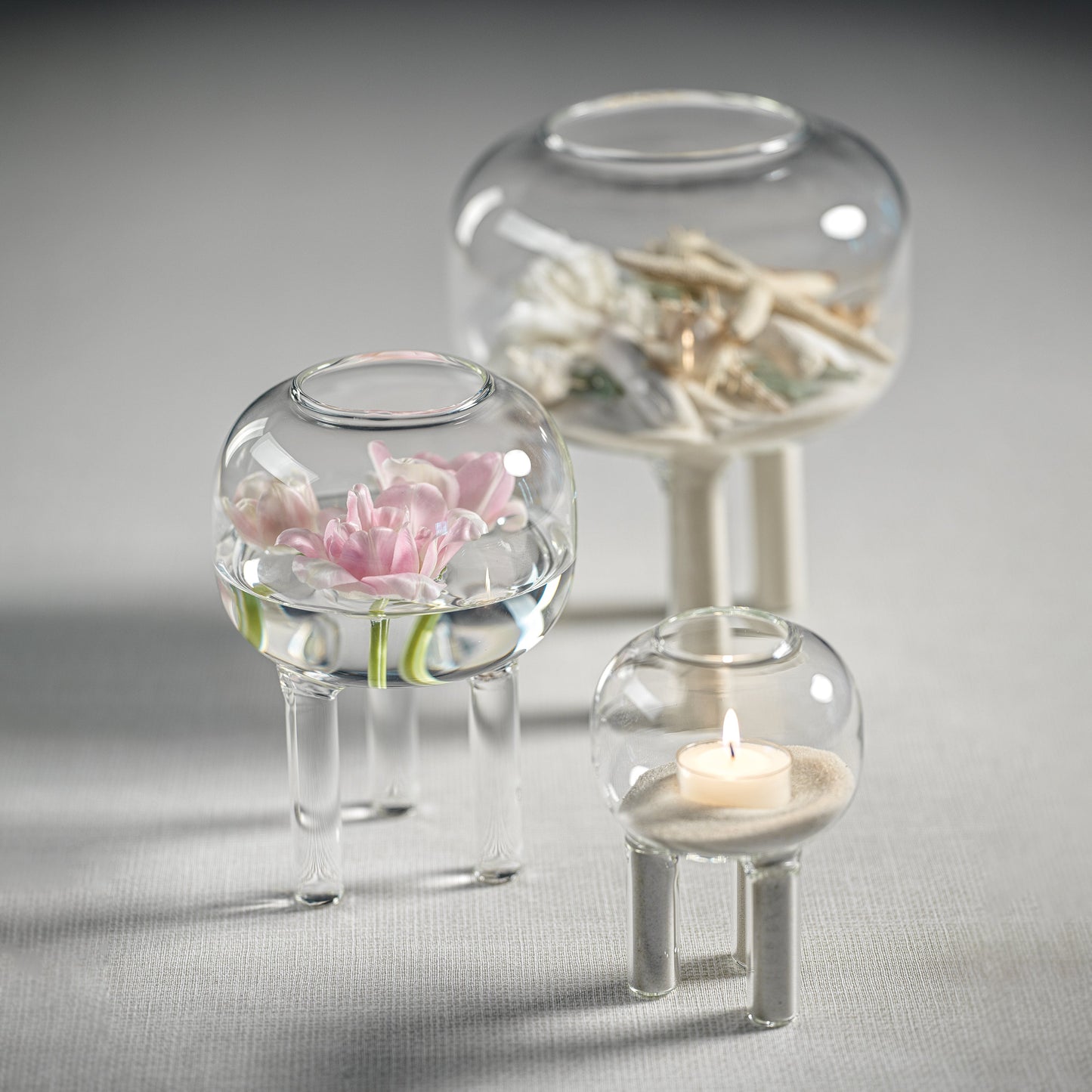 visby terrarium legged glass vases set of 2 by zodax ch 5999 4