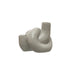 Stoneware Double Taper Holder