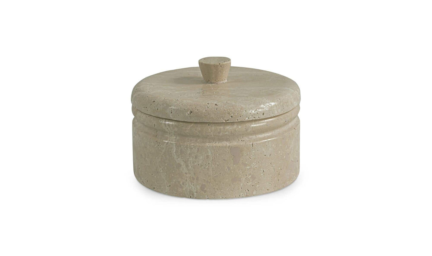 Valencia Round Travertine Box Moes Home Collection Mhc Ai 1020 34 1