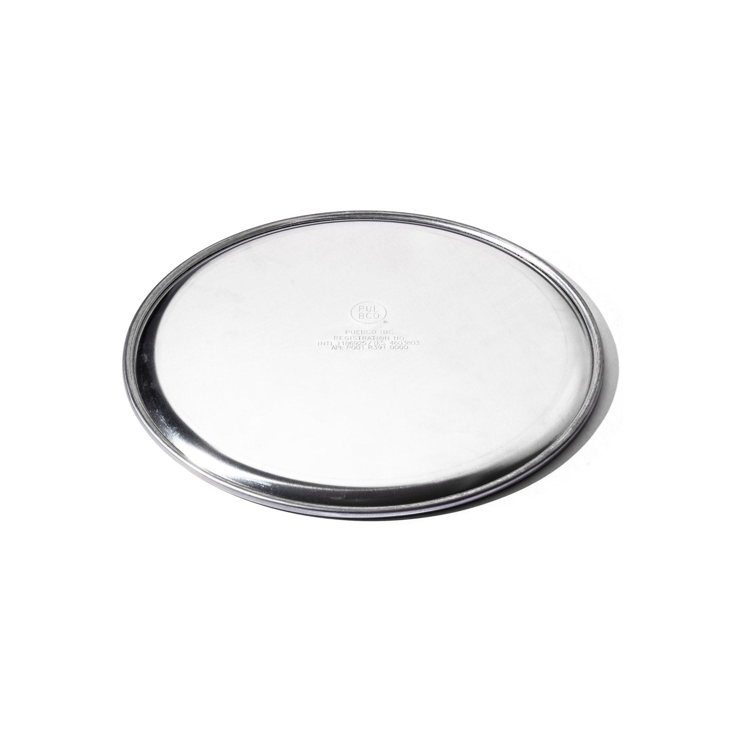 aluminium round tray 10in design by puebco 4