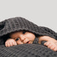 big waffle baby towel in multiple colors design by the organic company 15
