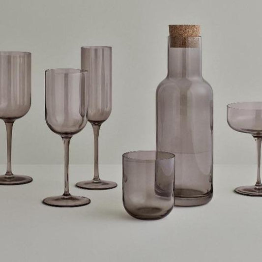 FUUM White Wine Glasses Set of 4 in Fungi