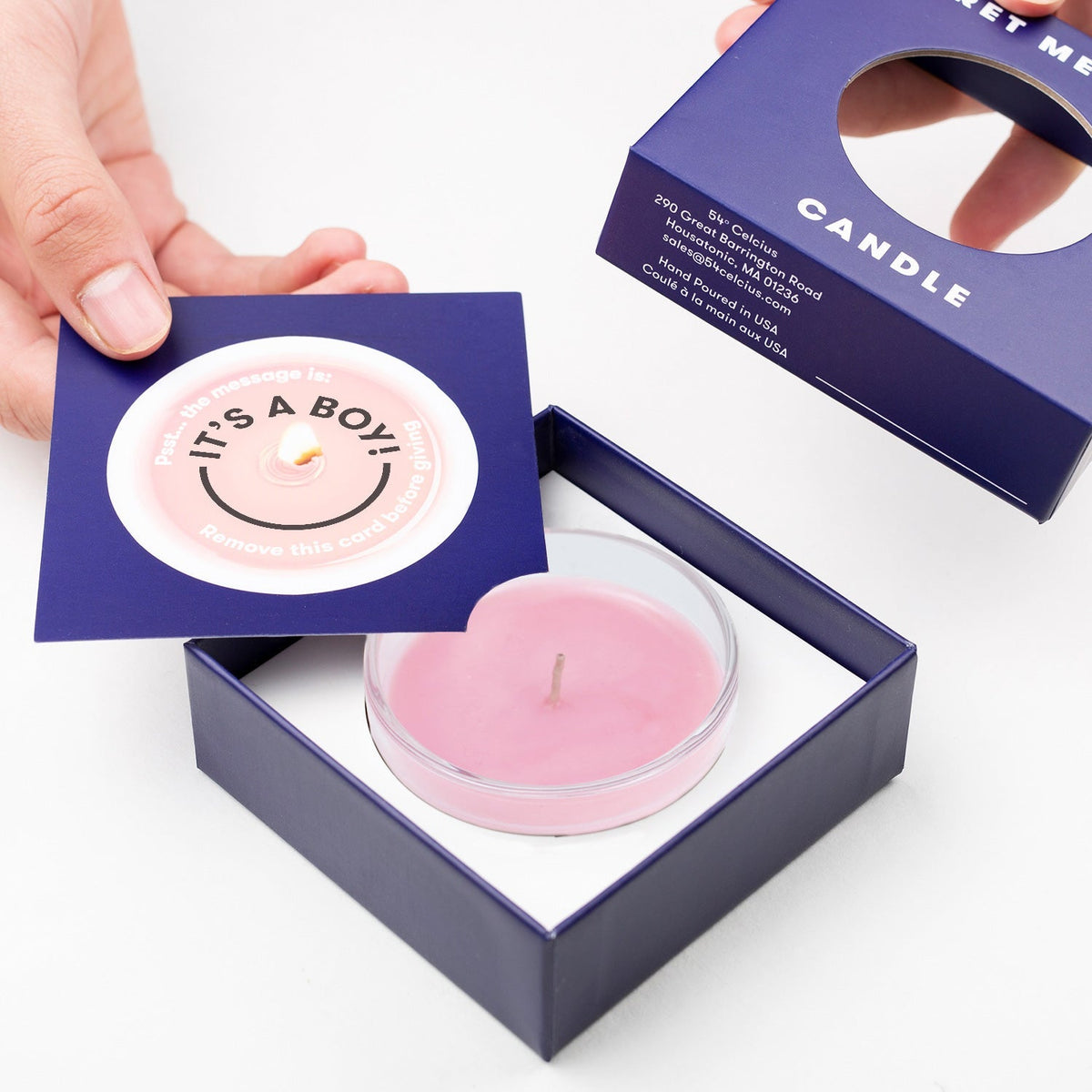 its a bot secret message candle 2