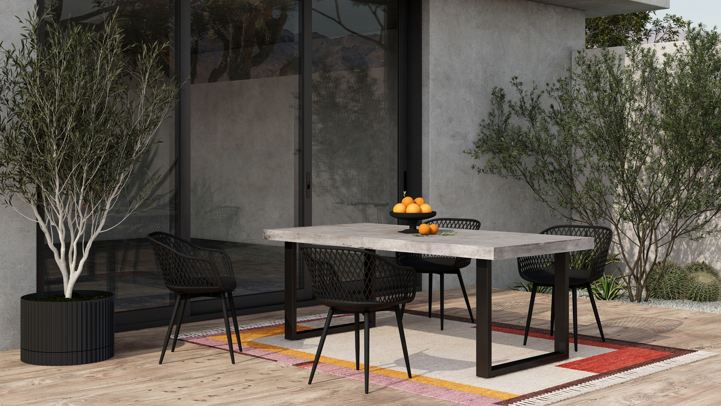 Jedrik Outdoor Dining Table Large 14