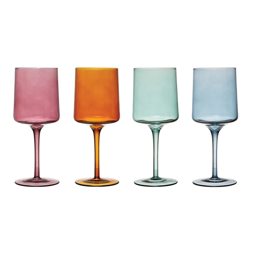 Stemmed Wine Glass - Set of 4