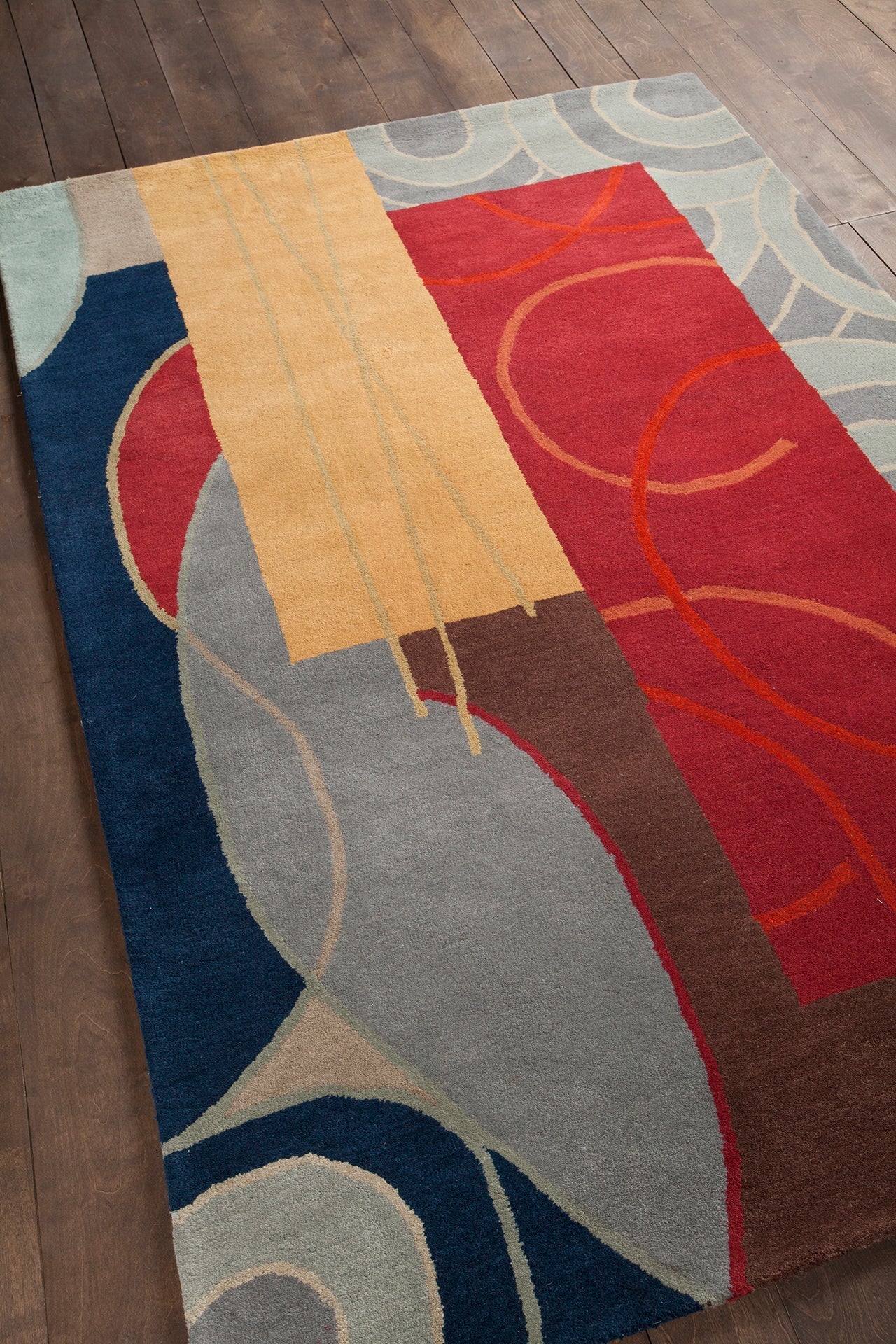 Bense Garza Hand Tufted Contemporary Ben 3015 Rug Chandra Rugs 6