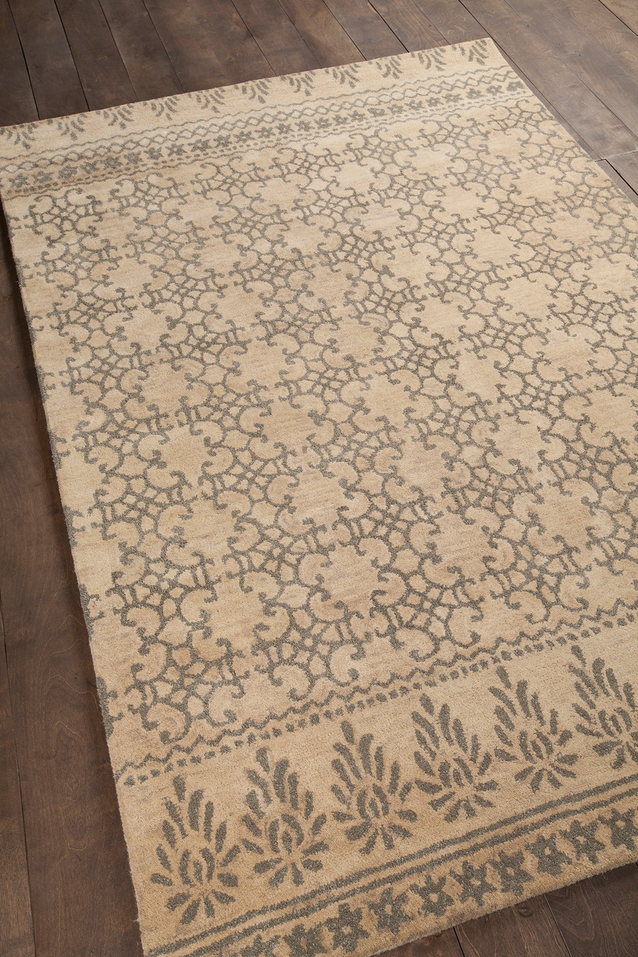 Berlow Hand Tufted Contemporary Wool Ber 32100 Rug Chandra Rugs 5