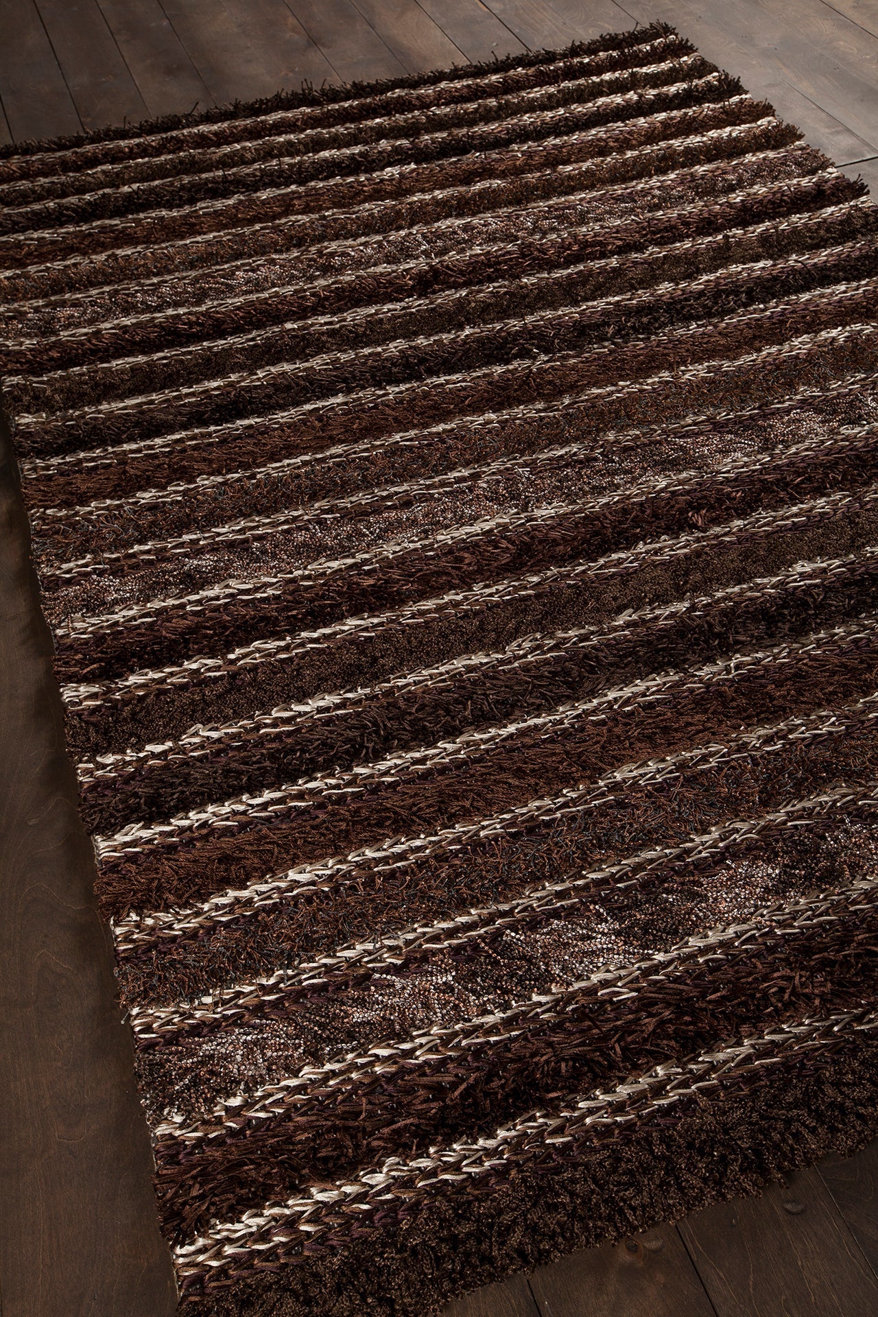 Lavasa Hand Woven Contemporary Shag Lav 21402 Rug Chandra Rugs 4