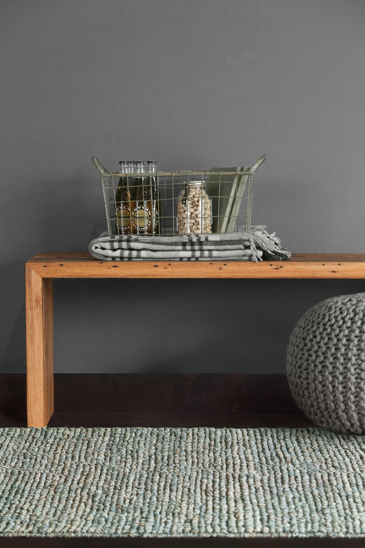 Arlene Hand Woven Solid Color Jute Arl 29905 Rug Chandra Rugs 5