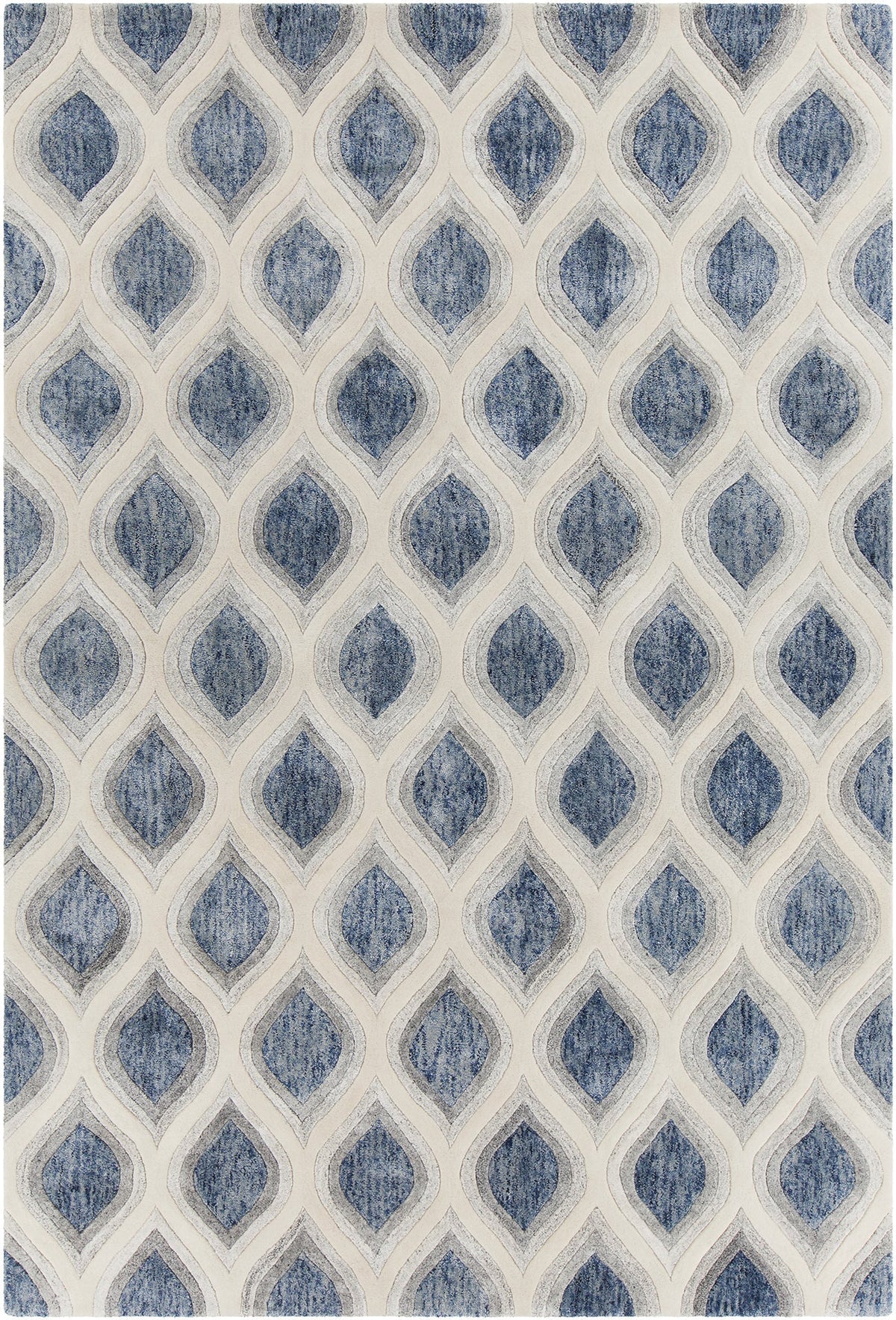 Clara Hand Tufted Contemporary Cla 7100 Rug Chandra Rugs 1