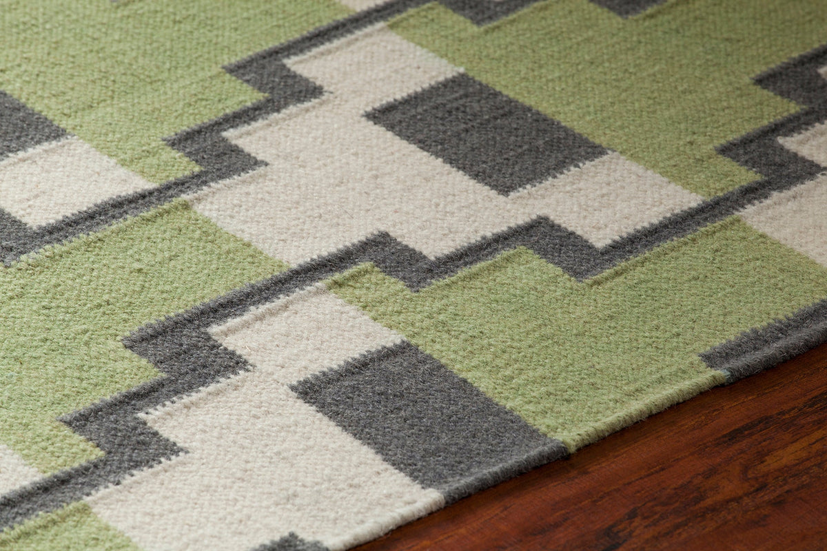 Avon Hand Woven Contemporary Flatweave Avo 34402 Rug Chandra Rugs 3
