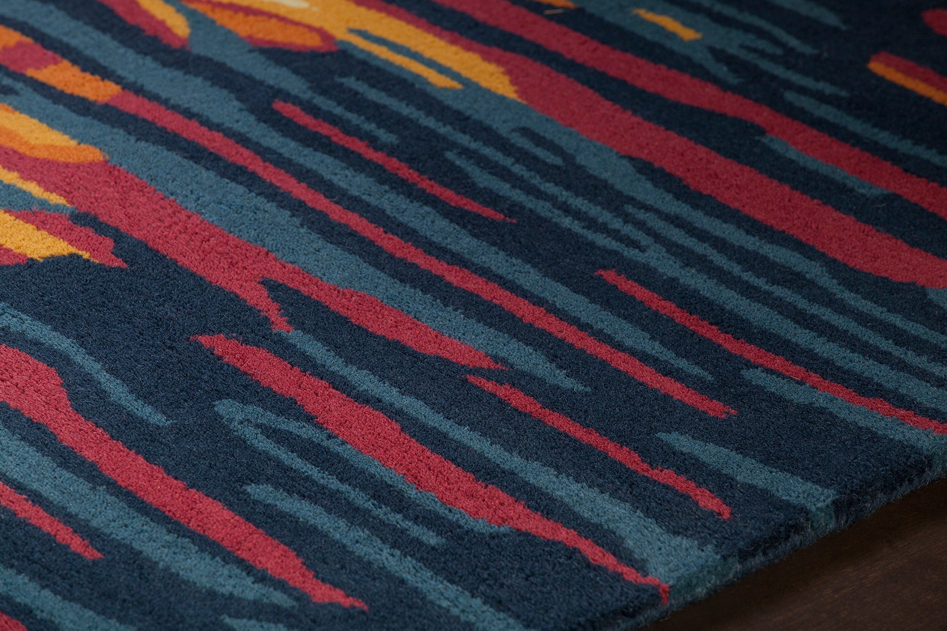 Stella Hand Tufted Contemporary Wool Ste 52166 Rug Chandra Rugs 3