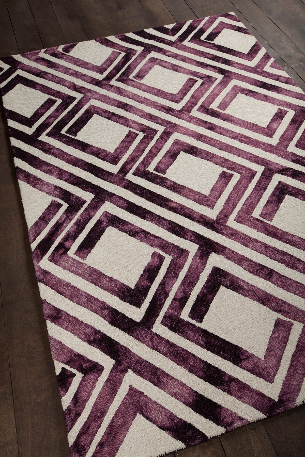Elvo Hand Tufted Contemporary Wool Elv 33903 Rug Chandra Rugs 5