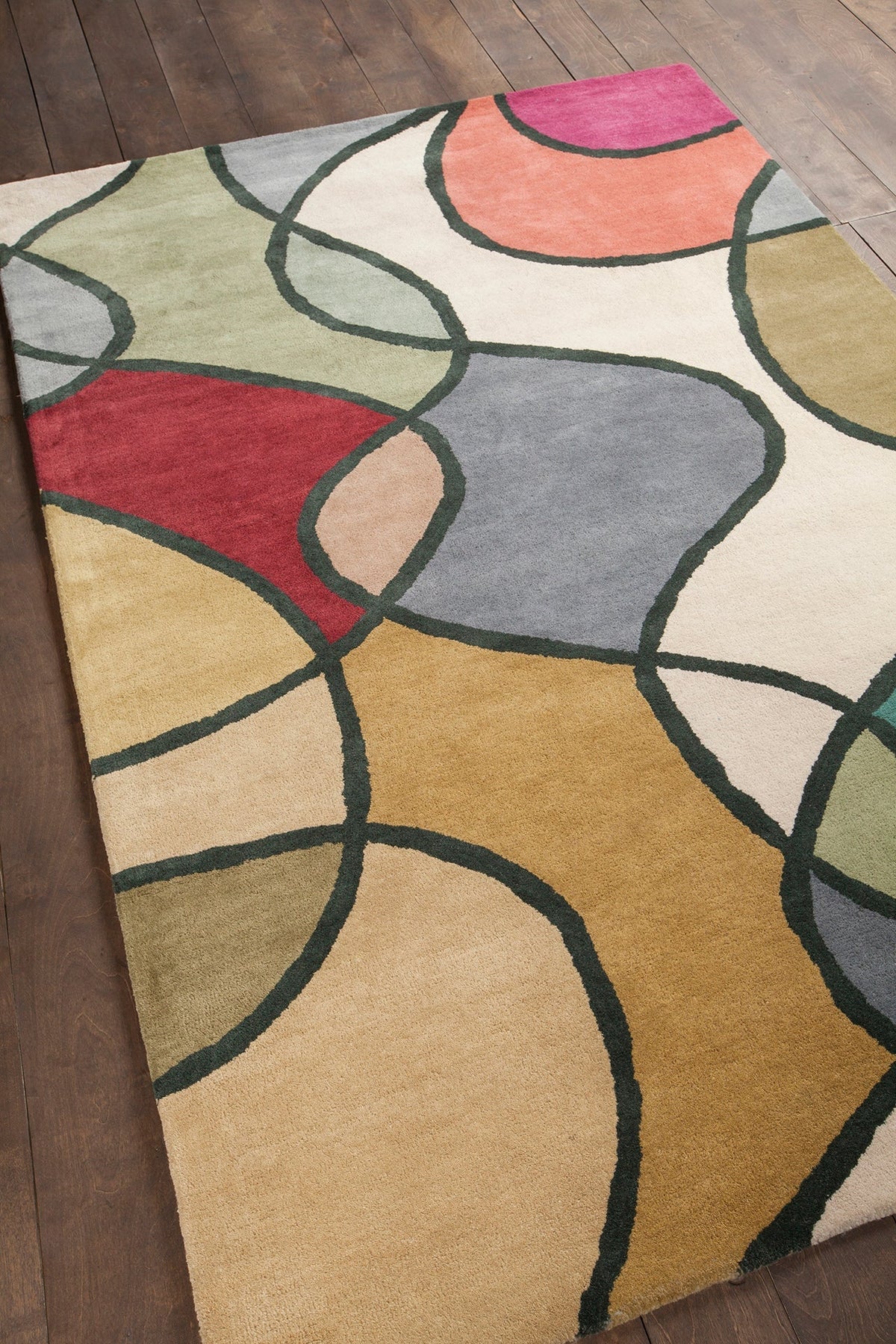 Bense Garza Hand Tufted Contemporary Ben 3011 Rug Chandra Rugs 6