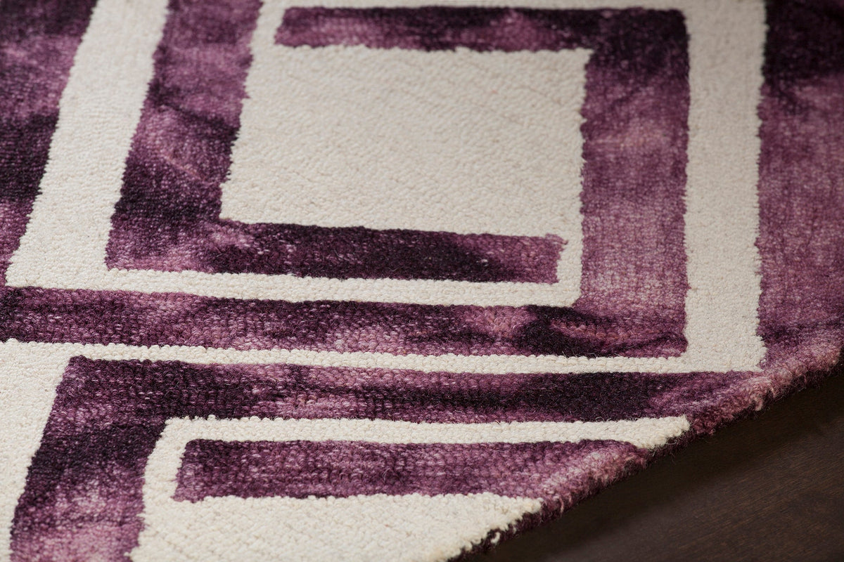 Elvo Hand Tufted Contemporary Wool Elv 33903 Rug Chandra Rugs 3