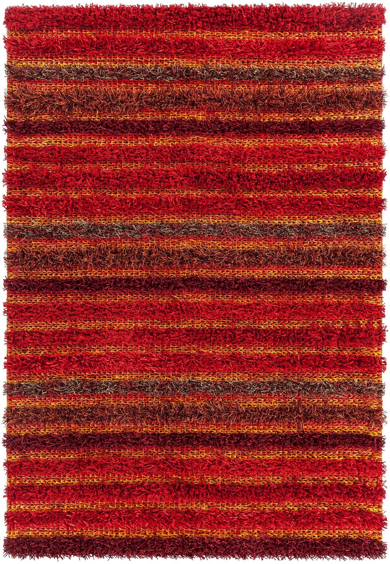 Lavasa Hand Woven Contemporary Shag Lav 21400 Rug Chandra Rugs 1