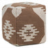 Hand Knitted Contemporary Wool Pou 143 Pouf Chandra Rugs 1