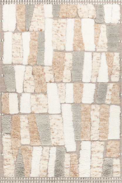 Arya Hand Knotted Contemporary Ary 57901 Rug Chandra Rugs 1